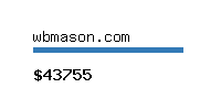 wbmason.com Website value calculator