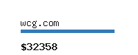 wcg.com Website value calculator