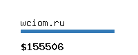 wciom.ru Website value calculator