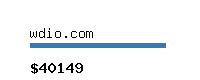 wdio.com Website value calculator