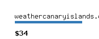 weathercanaryislands.com Website value calculator