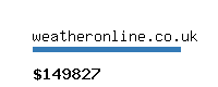 weatheronline.co.uk Website value calculator