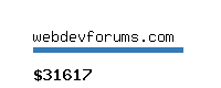 webdevforums.com Website value calculator
