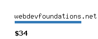 webdevfoundations.net Website value calculator