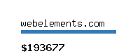 webelements.com Website value calculator