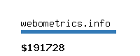 webometrics.info Website value calculator