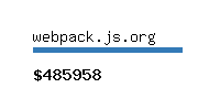 webpack.js.org Website value calculator