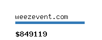 weezevent.com Website value calculator