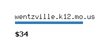 wentzville.k12.mo.us Website value calculator