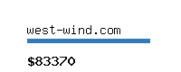 west-wind.com Website value calculator