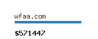 wfaa.com Website value calculator