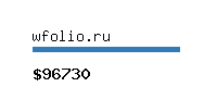 wfolio.ru Website value calculator