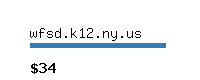 wfsd.k12.ny.us Website value calculator