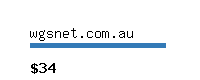 wgsnet.com.au Website value calculator