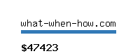 what-when-how.com Website value calculator