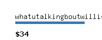 whatutalkingboutwillis.com Website value calculator