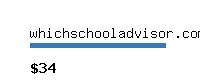 whichschooladvisor.com Website value calculator