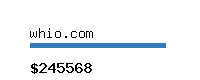 whio.com Website value calculator