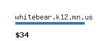 whitebear.k12.mn.us Website value calculator