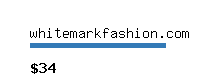 whitemarkfashion.com Website value calculator