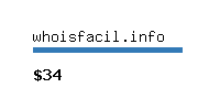 whoisfacil.info Website value calculator