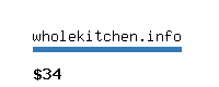 wholekitchen.info Website value calculator