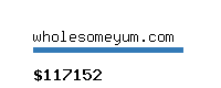 wholesomeyum.com Website value calculator