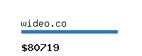wideo.co Website value calculator