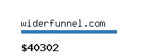 widerfunnel.com Website value calculator