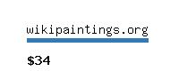 wikipaintings.org Website value calculator