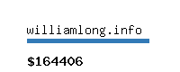 williamlong.info Website value calculator