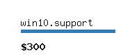 win10.support Website value calculator