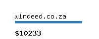 windeed.co.za Website value calculator