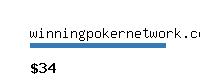 winningpokernetwork.com Website value calculator