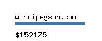 winnipegsun.com Website value calculator