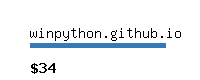 winpython.github.io Website value calculator