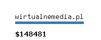 wirtualnemedia.pl Website value calculator