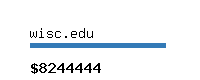 wisc.edu Website value calculator