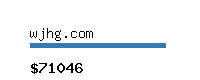 wjhg.com Website value calculator