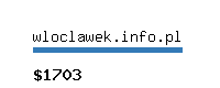 wloclawek.info.pl Website value calculator