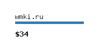 wmki.ru Website value calculator