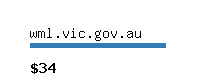wml.vic.gov.au Website value calculator