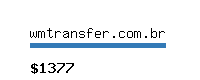 wmtransfer.com.br Website value calculator