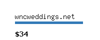 wncweddings.net Website value calculator