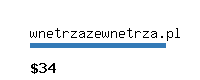 wnetrzazewnetrza.pl Website value calculator