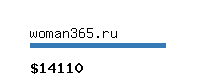 woman365.ru Website value calculator