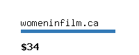 womeninfilm.ca Website value calculator