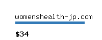 womenshealth-jp.com Website value calculator