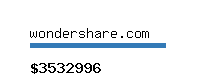 wondershare.com Website value calculator