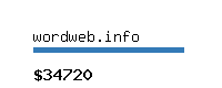 wordweb.info Website value calculator